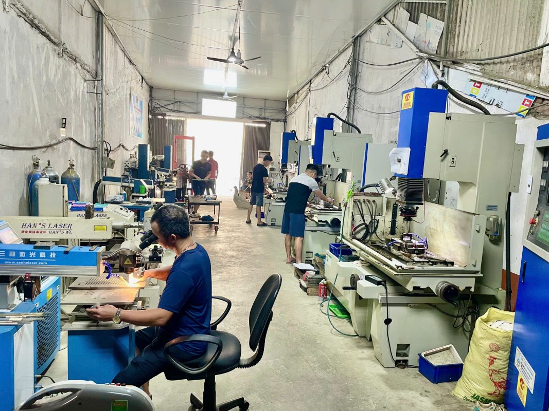 Hàn laser Đoàn Hùng Vina